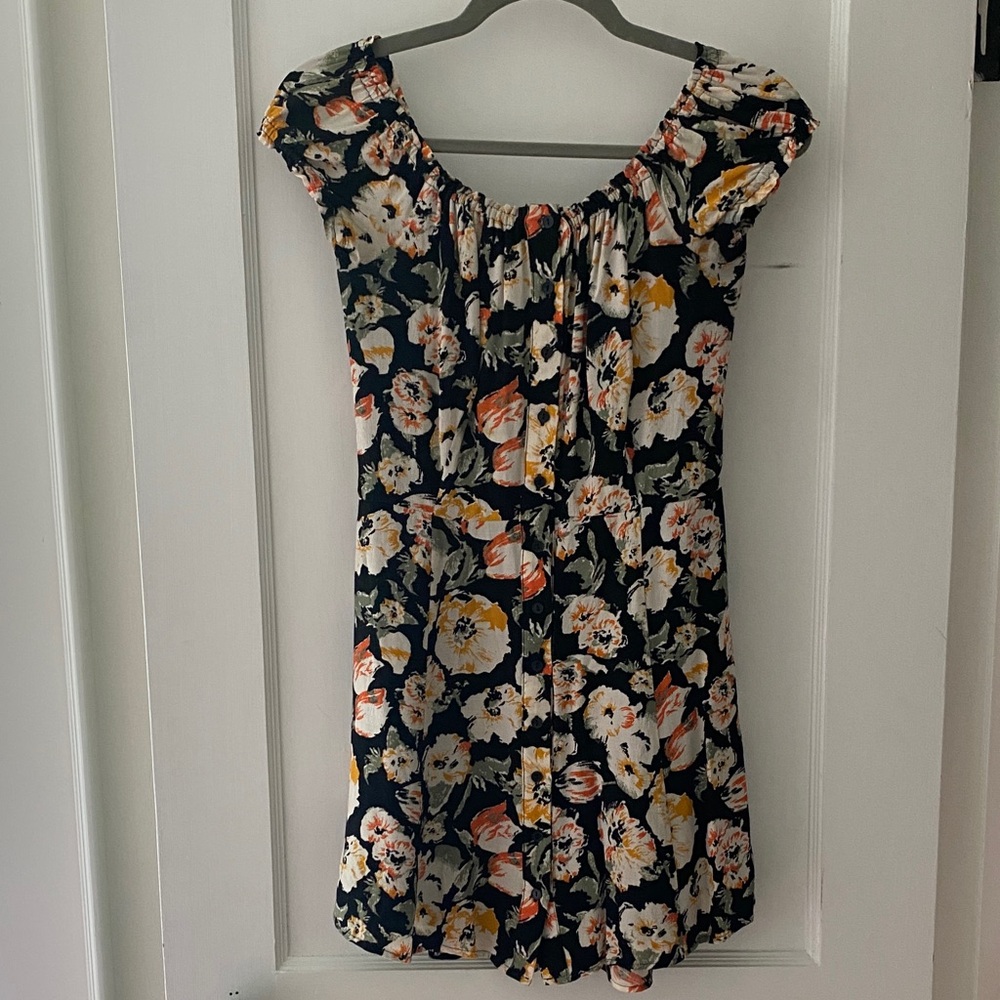 Free People Floral Mini Dress